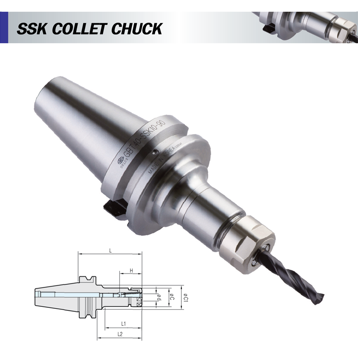 Bầu Kẹp Chuẩn Collet GBT SELUX
